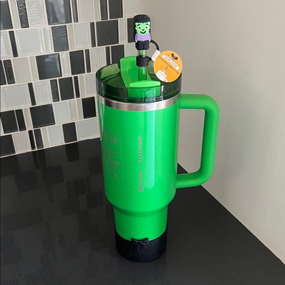 Stanley Tumbler with Halloween Topper and boot - Picture 1 of 4